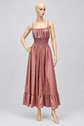 Kira Smocked Midi Dress